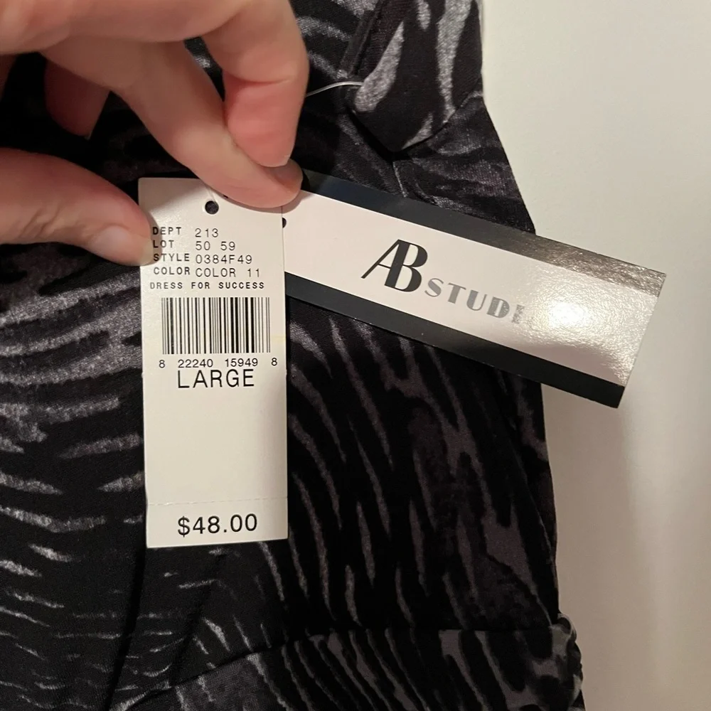 Size Large new with tags AB studio dress - Picture 3 of 4